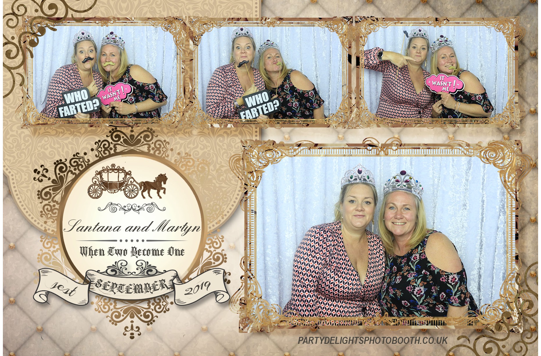 Martyn and Santana’s Wedding - Prints | View more photos from the event at gallery.partydelightsphotobooth.co.uk/u/PartyDelightsPhotoBooth/Martyn-and-Santana’s-Wedding-Prints